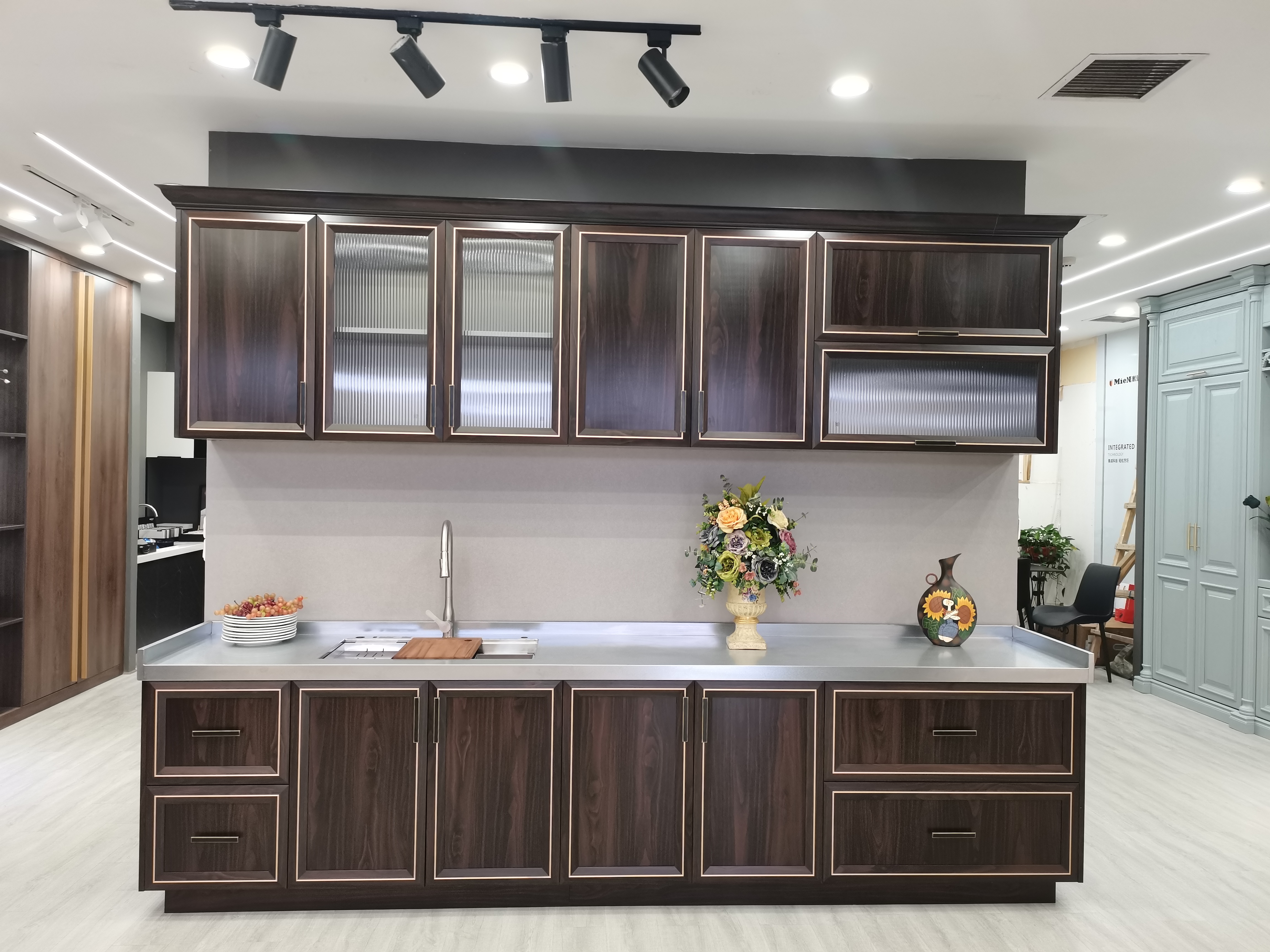 不锈钢橱柜(新中式风格)